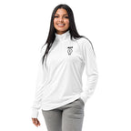 Lightweight workout quarter-zip pullover